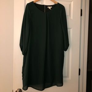 H&M Emerald Dress